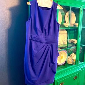Suit dress deep purple